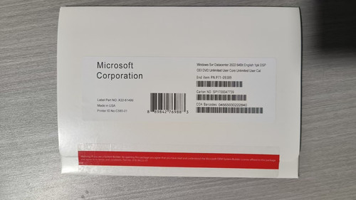 Windows server 2022 datacenter - 2022,