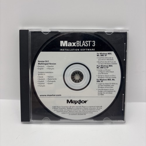 Maxblast installion dirver - maxblast,