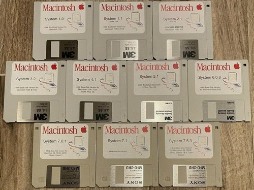 Apple macintosh boot - macintosh, disk
