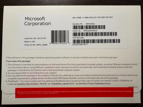 Microsoft windows home 64 - windows, 11