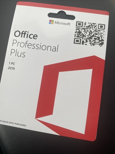 Microsoft office pro plus - plus, 2019