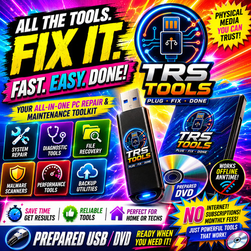 Repair recovery usb - pc,