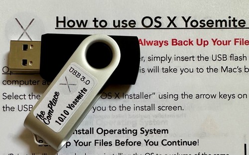 Bootable 16gb usb - os, x