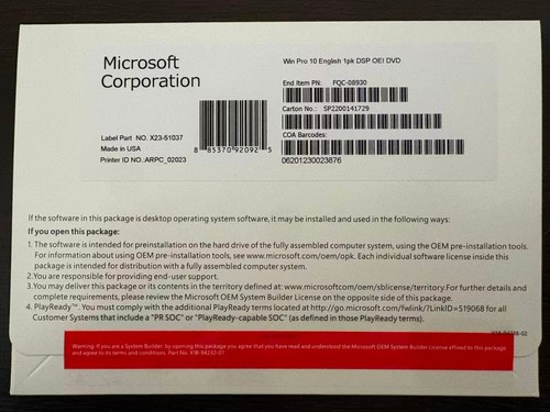 Windows pro bit - 10,